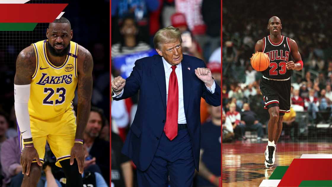 Donald Trump picked between LeBron James and Michael Jordan in the NBA GOAT debate Donald Trump picked between LeBron James and Michael Jordan in the NBA GOAT debate
