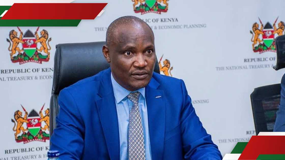 Treasury CS John Mbadi speaks at a past event. Treasury CS John Mbadi speaks at a past event.