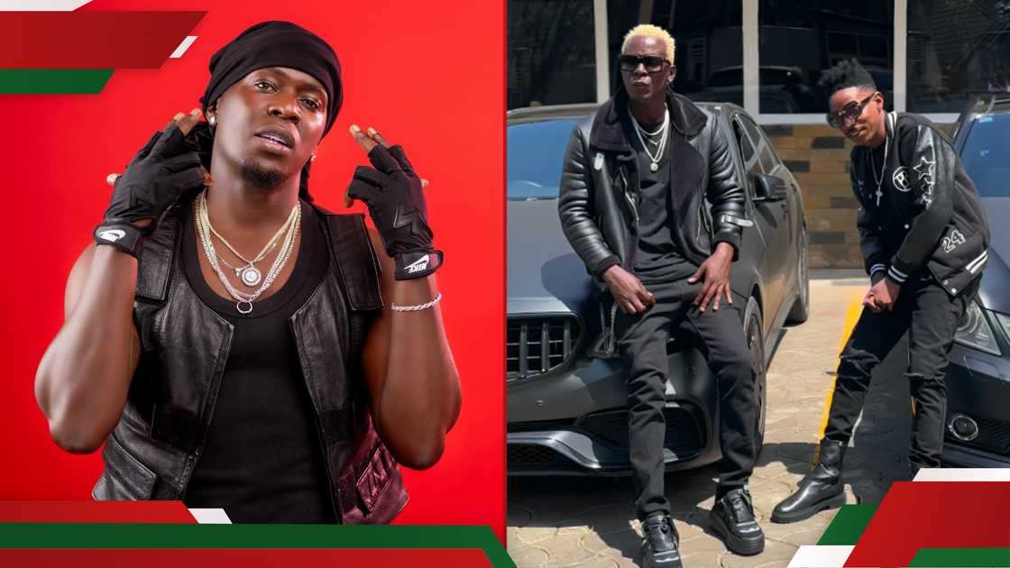 Eric Omondi and Willy Paul. Eric Omondi and Willy Paul.