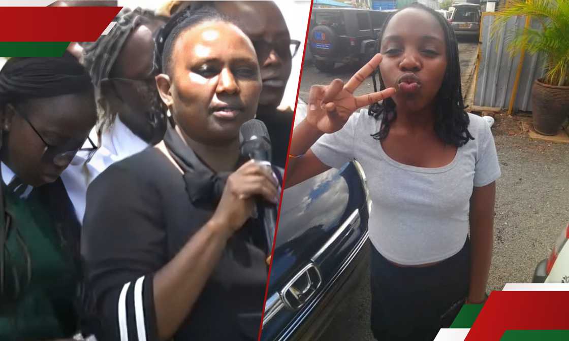 Alliance Girls Highs School fraternity and the departed Georgina Aluoch. Alliance Girls Highs School fraternity and the departed Georgina Aluoch.
