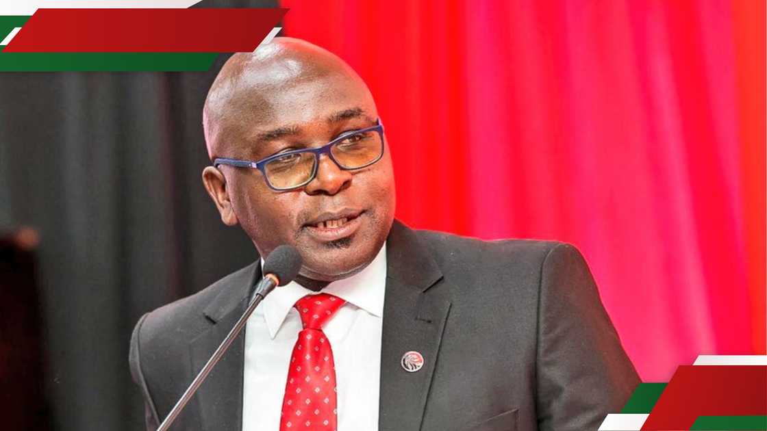 KRA boss Humphrey Wattanga speaks at a past event. KRA boss Humphrey Wattanga speaks at a past event.