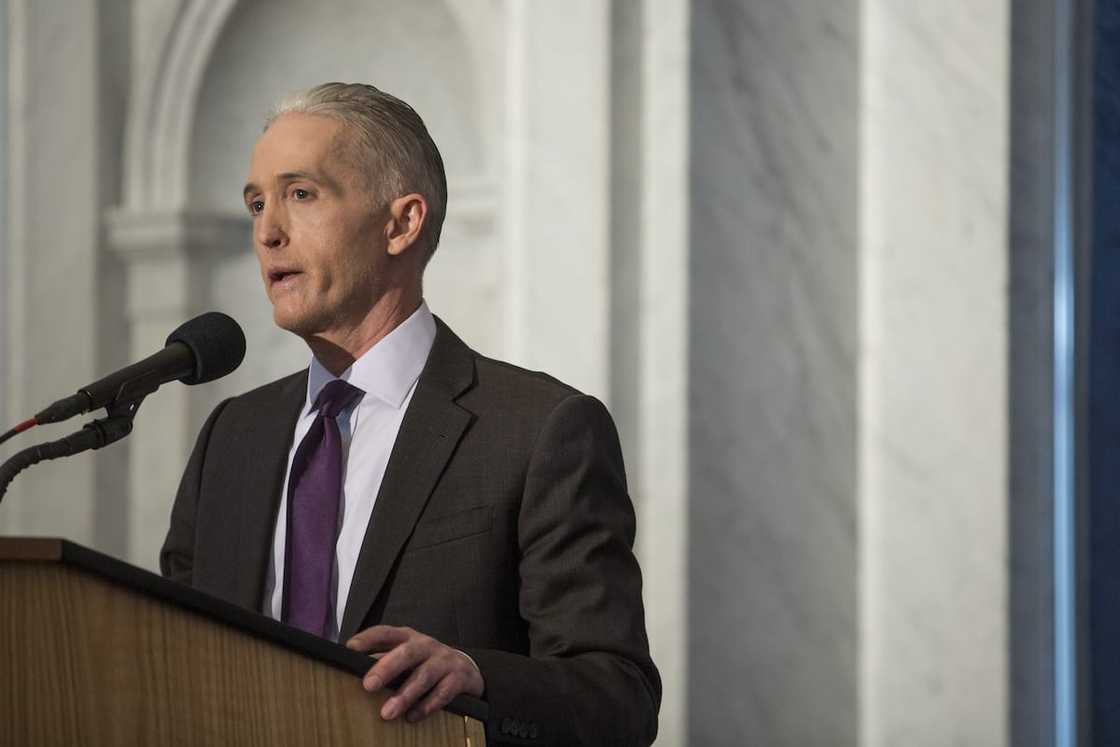 Trey delivers a farewell address at the Library of Congress in Washington Trey delivers a farewell address at the Library of Congress in Washington