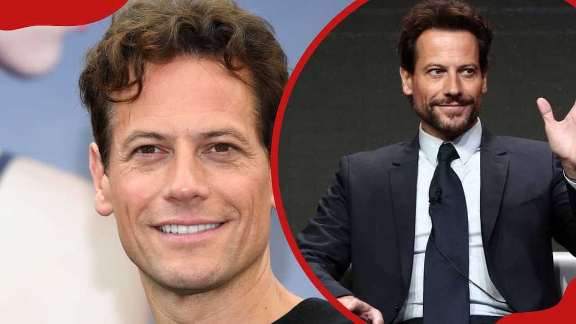Ioan Gruffudd during the SundanceTV portion Ioan Gruffudd during the SundanceTV portion