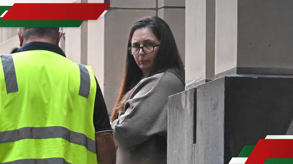 Erin Patterson outside court Erin Patterson outside court