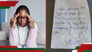 Woman writes resignation letter on toilet paper to demonstrate how company made her feel: "Used"