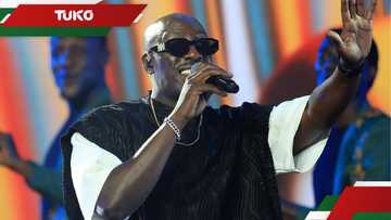 Bien aimba ‘Ruto must go’ akitumbuiza Washington, DC, wakati wa ziara yake ya Marekani