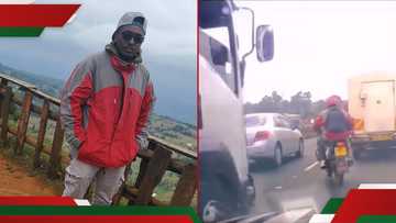 Nairobi: Boda boda rider in viral Thika Superhighway tanker crash survives miraculously