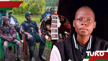 Wanyonyi Omukoyi: George Natembeya visits ailing musician, gives him KSh 100k for treatment