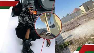 Marioo shows off lavish mansion he's building mum, recalls living in single room