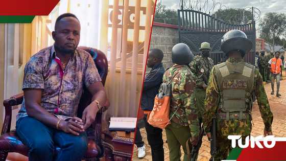George Natembeya: Commotion as police raid governor's home in Trans Nzoia